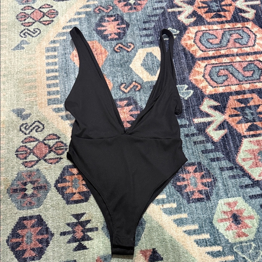Classic Black One-Piece bodysuit